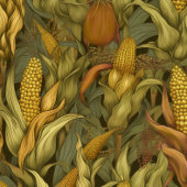 William Morris Herfst Mais Retro Theedoek