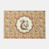 William Morris Herfstbladeren Vintage eekhoorn Deurmat (Voorkant)
