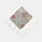 William Morris - Het Roos Pattern Servet (Hoek)