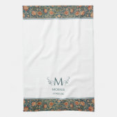 William Morris Holland Park Blue & White Custom Theedoek (Verticaal)