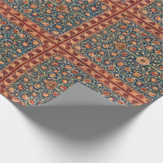William Morris Holland Park Carpet Pattern Cadeaupapier (Hoek)