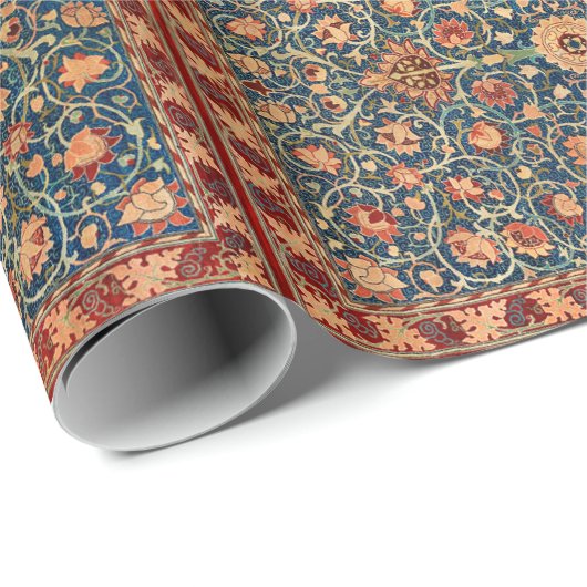 William Morris Holland Park Carpet Pattern Cadeaupapier (Rol Hoek)