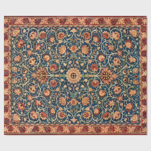 William Morris Holland Park Carpet Pattern Cadeaupapier (Vlak)