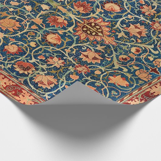 William Morris Holland Park Carpet Pattern Cadeaupapier (Hoek)