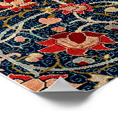 William Morris Holland Park Carpet Pattern Design Poster (Hoek)