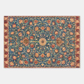 William Morris Holland Park Carpet Pattern Inpakpapier Vel (Voorkant 2)