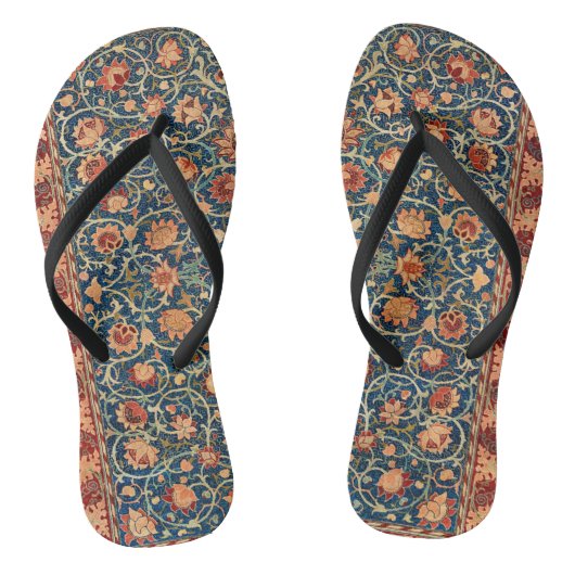 William Morris Holland Park Carpet Pattern Teenslippers (Voetbed)