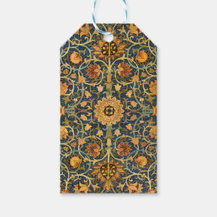 William Morris Holland Park Navy Tapijt Kunst Cadeaulabel