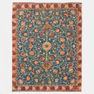 William Morris. Holland Park tapijt. Fleece Deken
