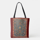 William Morris Holland Park Tapijt Schoudertas Tote Bag (Achterkant)