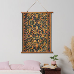 William Morris Holland Park Tapijt Vintage patroon Hangend Wandkleed