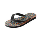 William Morris Holland Park Tapijtpatroon Kinder Teenslippers (Schuin)
