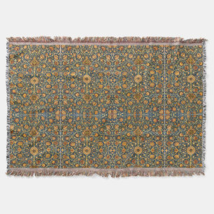William Morris Holland Park Vintage Tapijt Vloerkl Deken