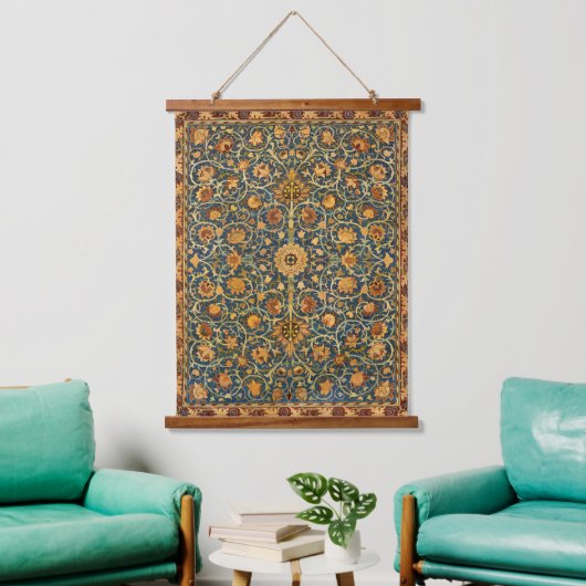 William Morris Holland Park Vintage Tapijt Vloerkl Hangend Wandkleed (Woonkamer)