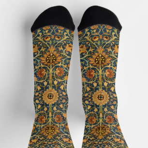 William Morris Holland Park Vintage Tapijt Vloerkl Sokken