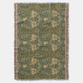 William Morris Honeysuckle |  bloem Deken (Voorkant Verticaal)