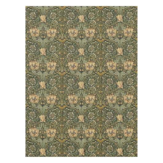 William Morris Honeysuckle | bloem Tafelkleed (Voorkant)