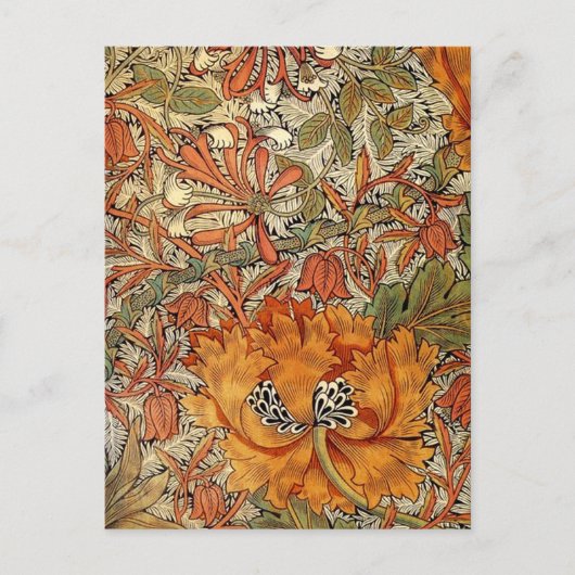 William Morris Honeysuckle Briefkaart (Voorkant)