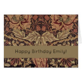 William Morris Honeysuckle Classic Engelse kunst (Voorkant Horizontaal)