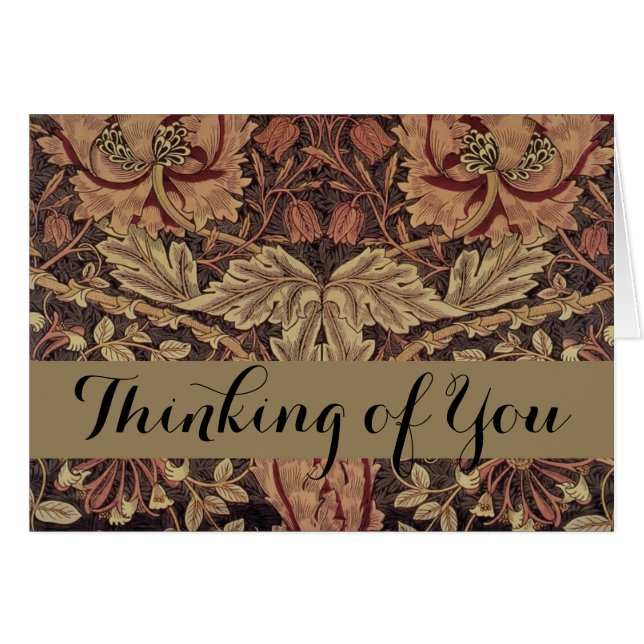 William Morris Honeysuckle Classic Engelse kunst (Voorkant Horizontaal)