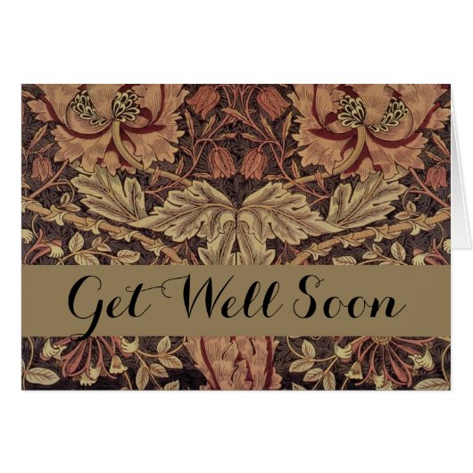 William Morris Honeysuckle Classic Engelse kunst (Voorkant Horizontaal)