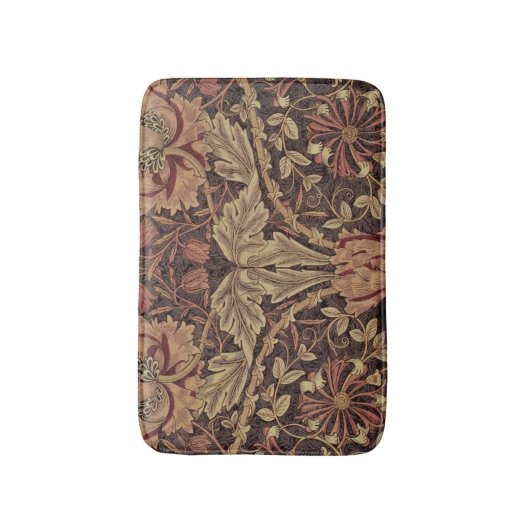 William Morris Honeysuckle Classic Engelse kunst Badmat (Voorkant Verticaal)