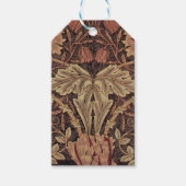 William Morris Honeysuckle Classic Engelse kunst Cadeaulabel (Voorkant)