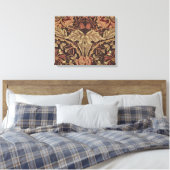 William Morris Honeysuckle Classic Engelse kunst Canvas Afdruk (Insitu (Slaapkamer))