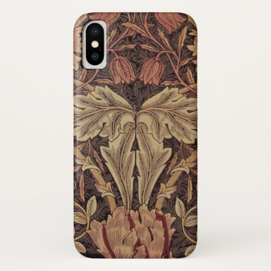 William Morris Honeysuckle Classic Engelse kunst Case-Mate iPhone Case (Achterkant)