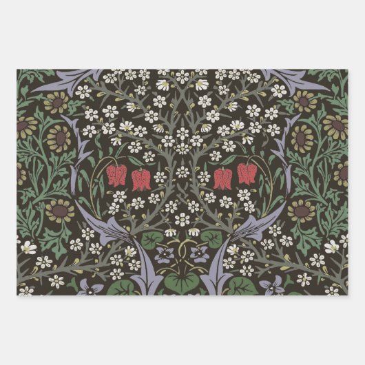 William Morris Honeysuckle Classic Engelse kunst Inpakpapier Vel (Voorkant 3)