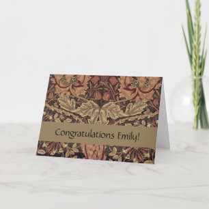 William Morris Honeysuckle Classic Engelse kunst Kaart