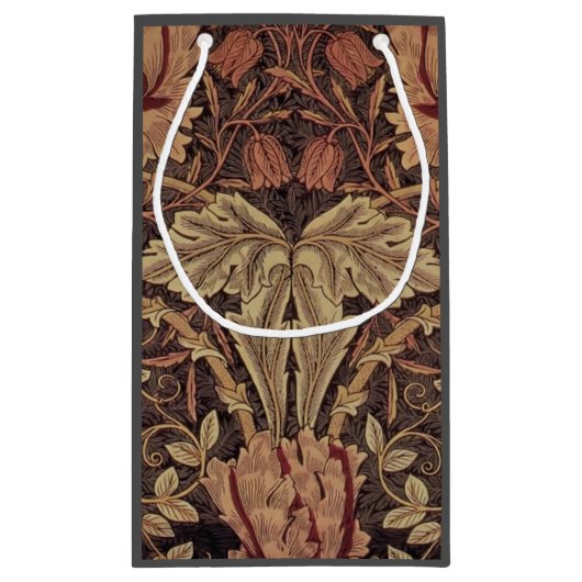 William Morris Honeysuckle Classic Engelse kunst Klein Cadeauzakje (Achterkant)