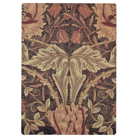 William Morris Honeysuckle Classic Engelse kunst Klembord (Achterkant)