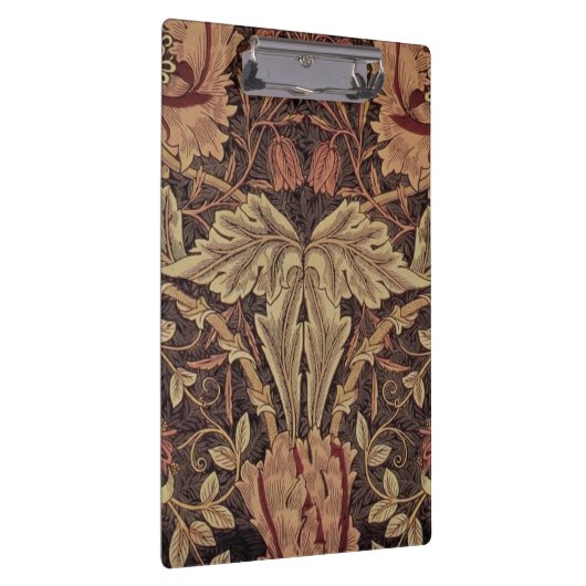 William Morris Honeysuckle Classic Engelse kunst Klembord (Rechts)