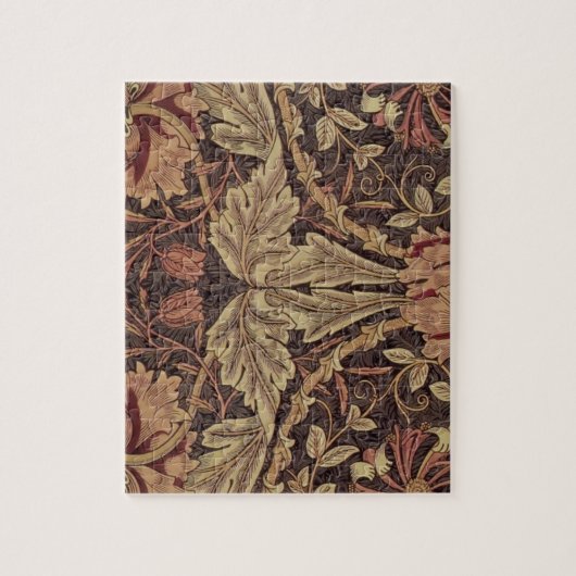 William Morris Honeysuckle Classic Engelse kunst Legpuzzel (Verticaal)