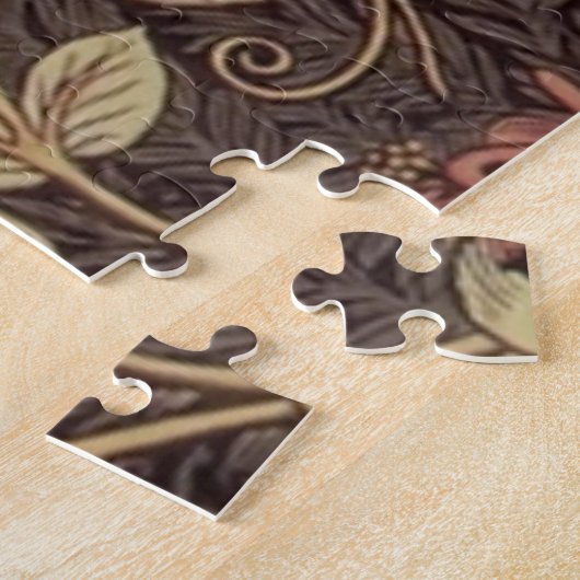 William Morris Honeysuckle Classic Engelse kunst Legpuzzel (Zijkant)