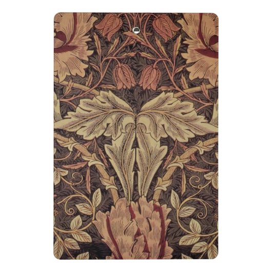 William Morris Honeysuckle Classic Engelse kunst Mini Klembord (Achterkant)