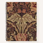 William Morris Honeysuckle Classic Engelse kunst Notitieboek (Voorkant)
