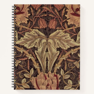 William Morris Honeysuckle Classic Engelse kunst Notitieboek