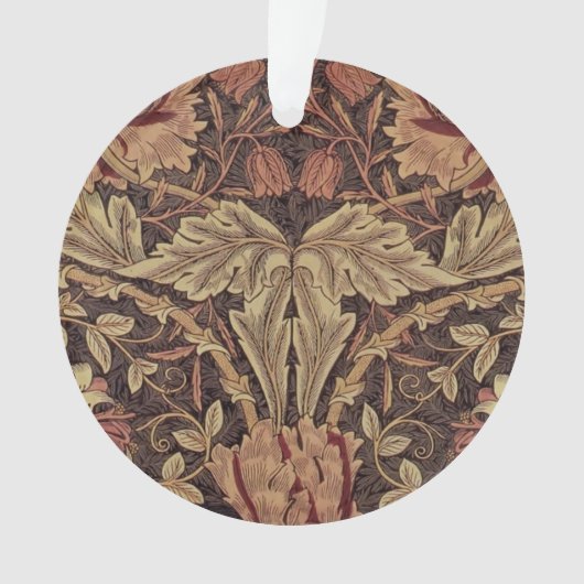 William Morris Honeysuckle Classic Engelse kunst Ornament (voorkant)
