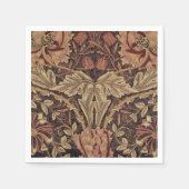 William Morris Honeysuckle Classic Engelse kunst Servet (Voorkant)