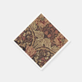 William Morris Honeysuckle Classic Engelse kunst Servet (Hoek)