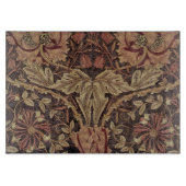 William Morris Honeysuckle Classic Engelse kunst Snijplank (Voorkant)