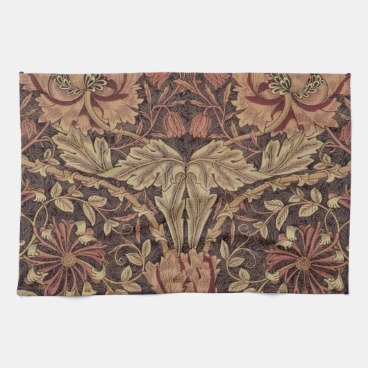 William Morris Honeysuckle Classic Engelse kunst Theedoek (Horizontaal)