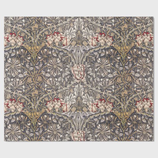William Morris Honeysuckle Design Cadeaupapier (Vlak)