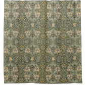 William Morris Honeysuckle Design Douchegordijn (Voorkant)