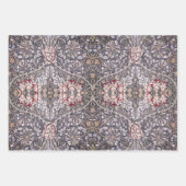 William Morris Honeysuckle Design Inpakpapier Vel (Voorkant)