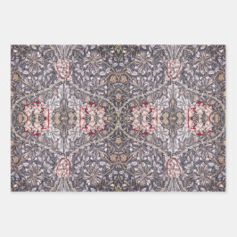 William Morris Honeysuckle Design Inpakpapier Vel