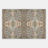 William Morris Honeysuckle Design Inpakpapier Vel (Voorkant)