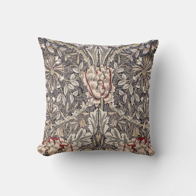 William Morris Honeysuckle Design Kussen (Voorkant)